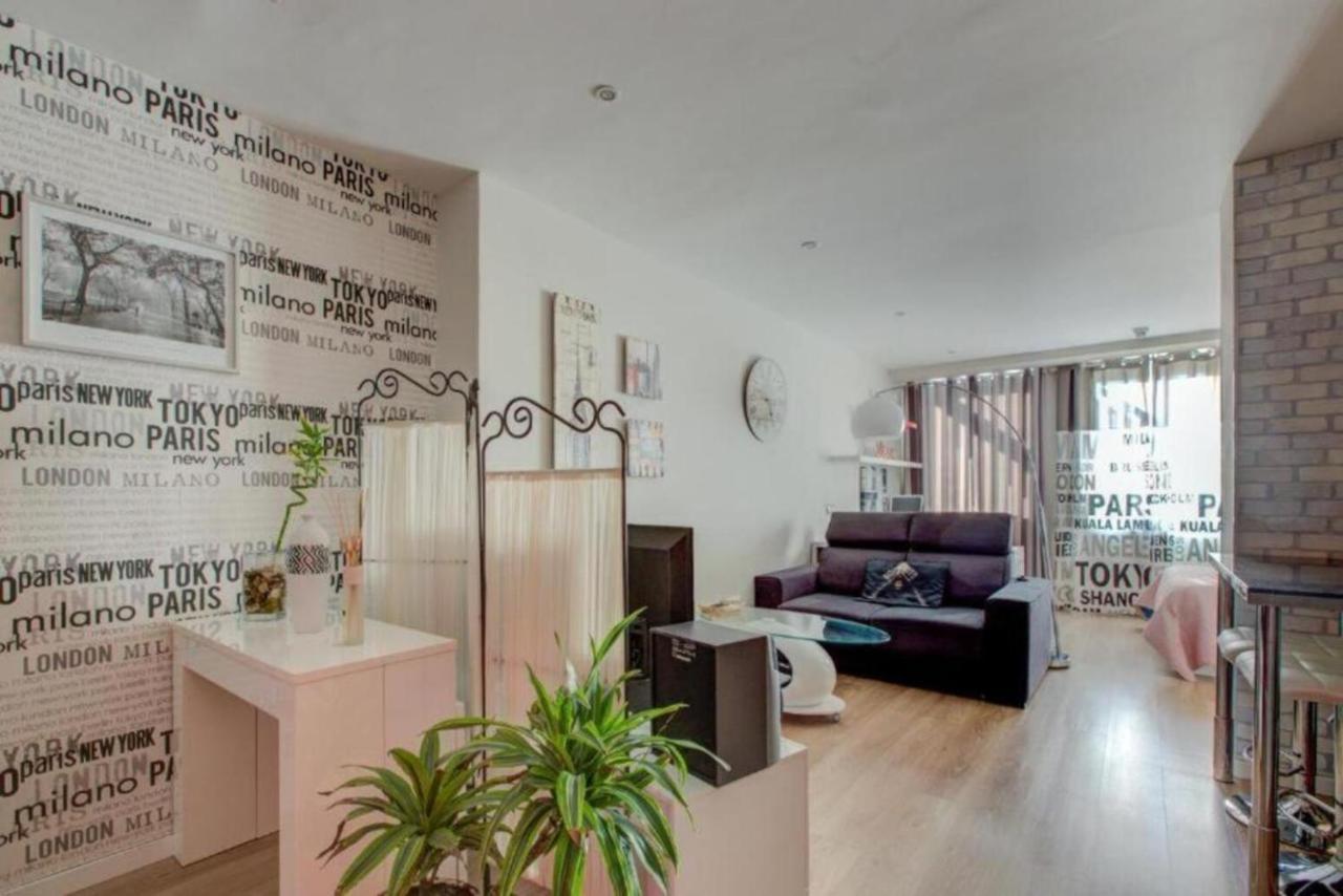 Apartamento Loft En Plaza Espana - Gran Via Madrid Ngoại thất bức ảnh