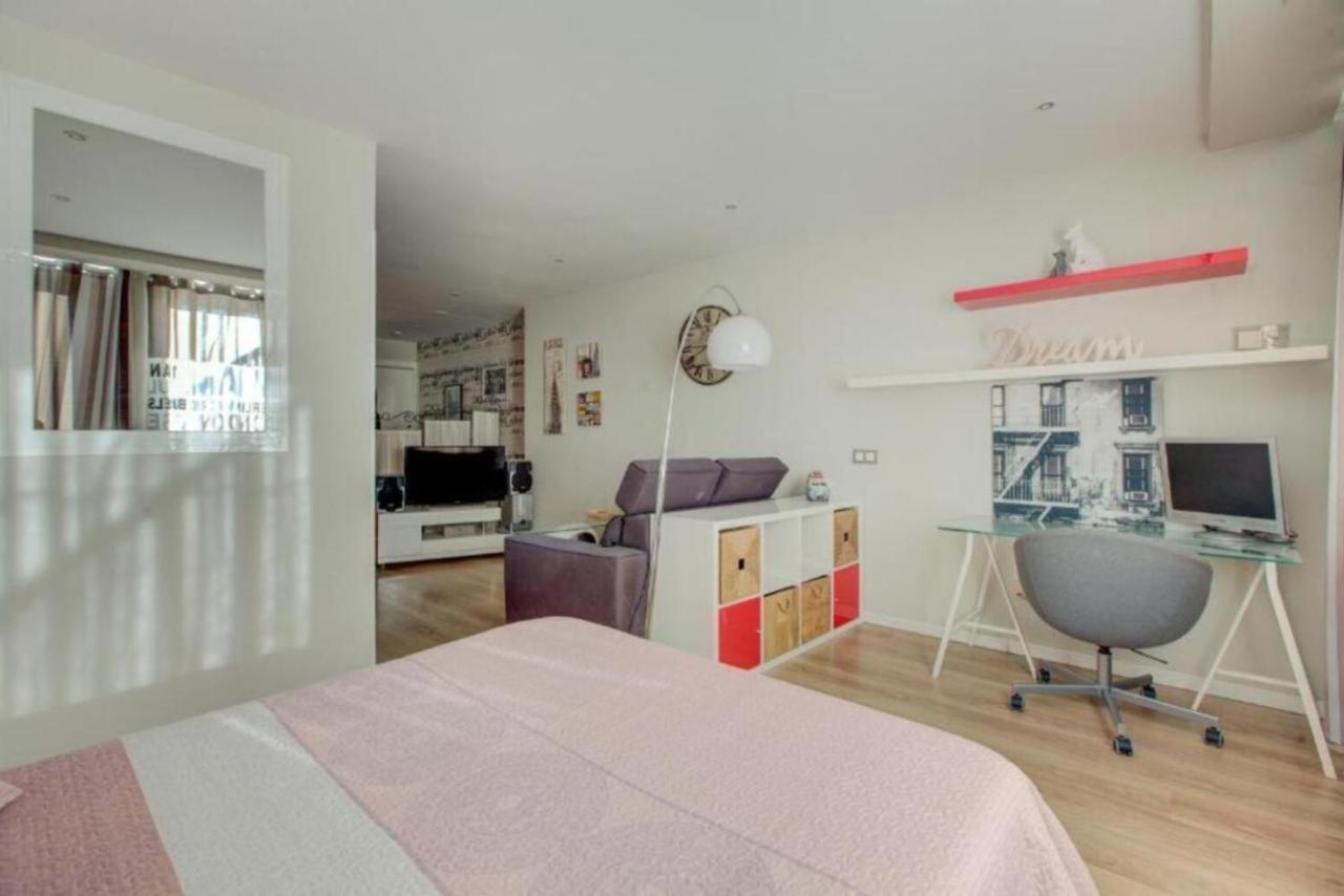 Apartamento Loft En Plaza Espana - Gran Via Madrid Ngoại thất bức ảnh